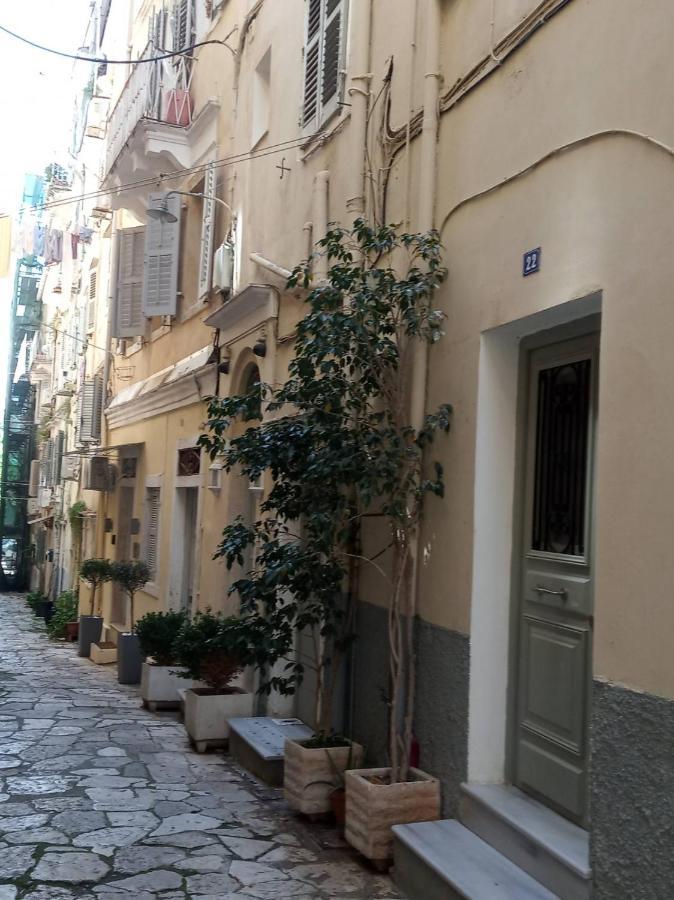 Happiness Str. Corfu Old Town Leilighet Eksteriør bilde